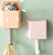 Creative Cute Cat Wall Hook Set of 2