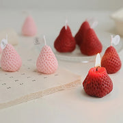 Strawberry Scented Soy Wax Candles