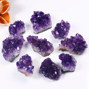 Natural Amethyst Quartz Crystal Cluster