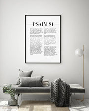 Psalm 91 Canvas Wall Art