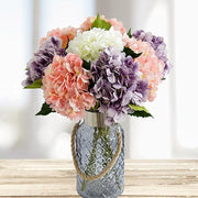 Artificial Silk Hydrangea Bouquet