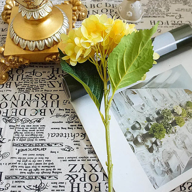 Artificial Silk Hydrangea Bouquet