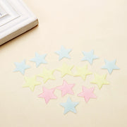 100 Luminous Stars Wall Stickers