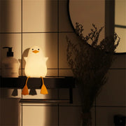 Cute Duck Silicone Night Lamp LED