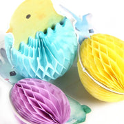 Easter Honeycomb Rabbits Set - Home Décor