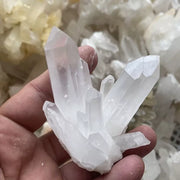 Natural White Crystal Cluster