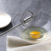 Stainless Steel Semi-automatic Egg Beater