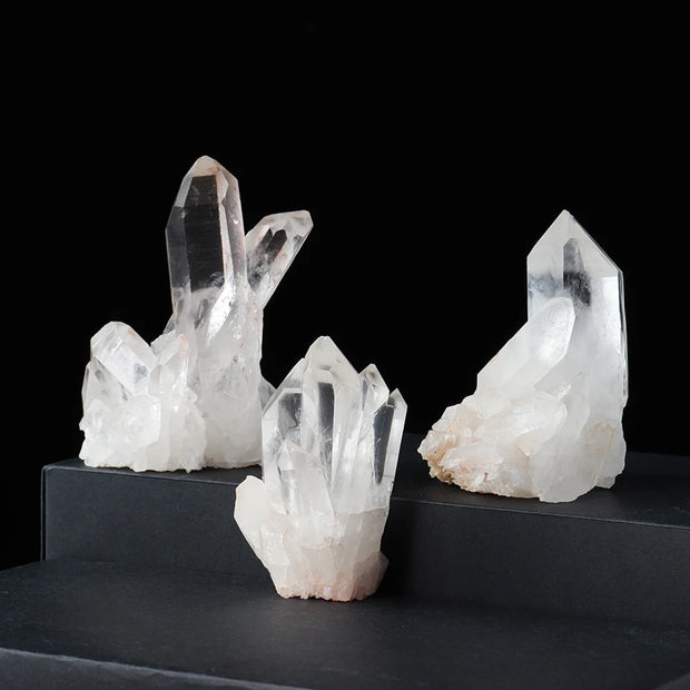 Natural White Crystal Cluster