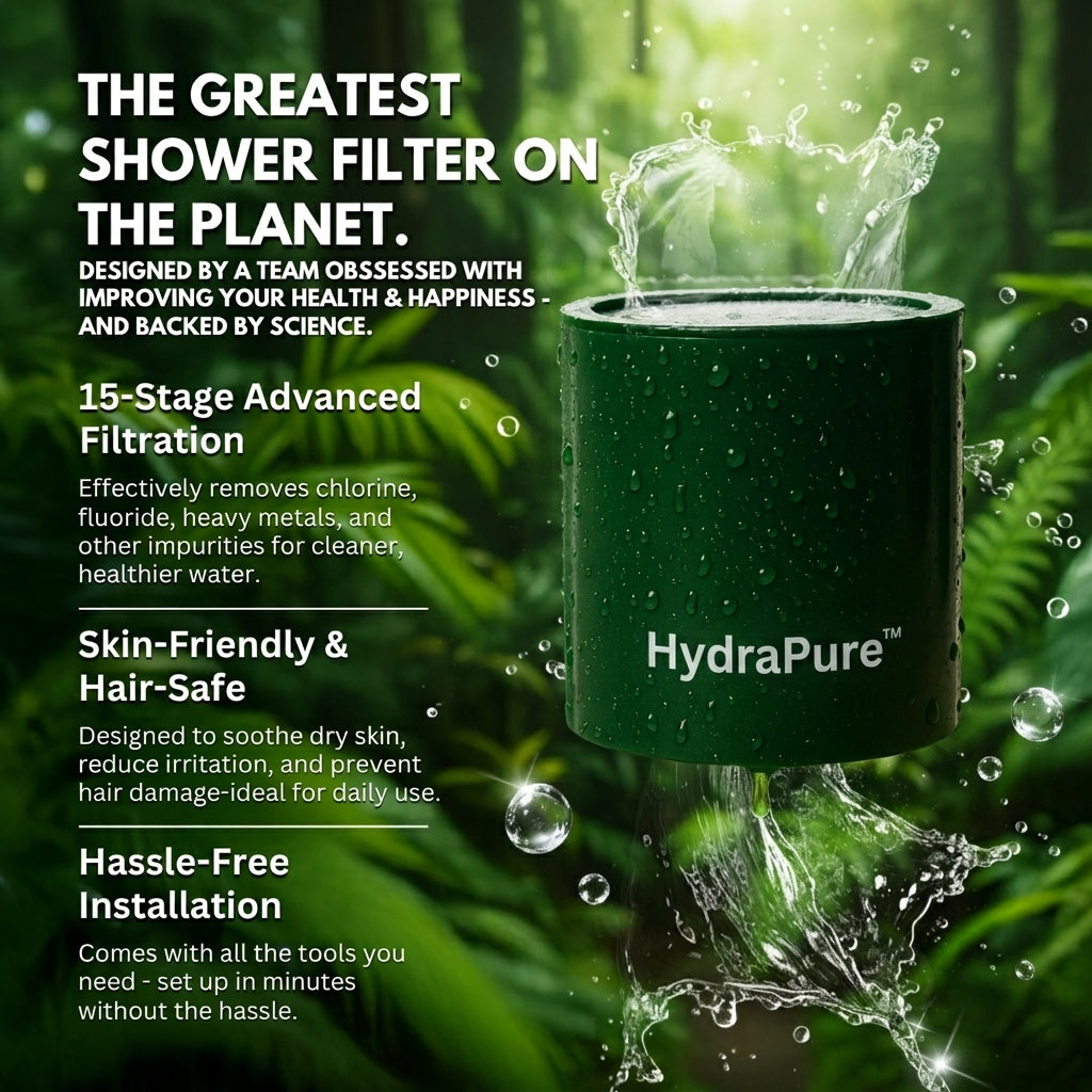 50% OFF TODAY | HydraPure™ - Filtered Showerhead