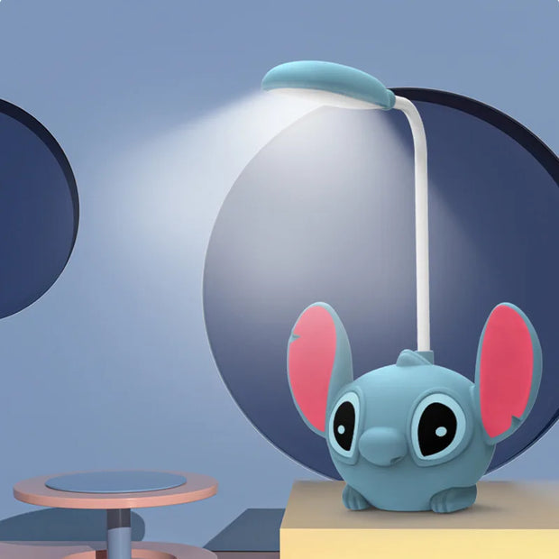 Led Lilo & Stitch Desk Lamp With Pencil Sharpener