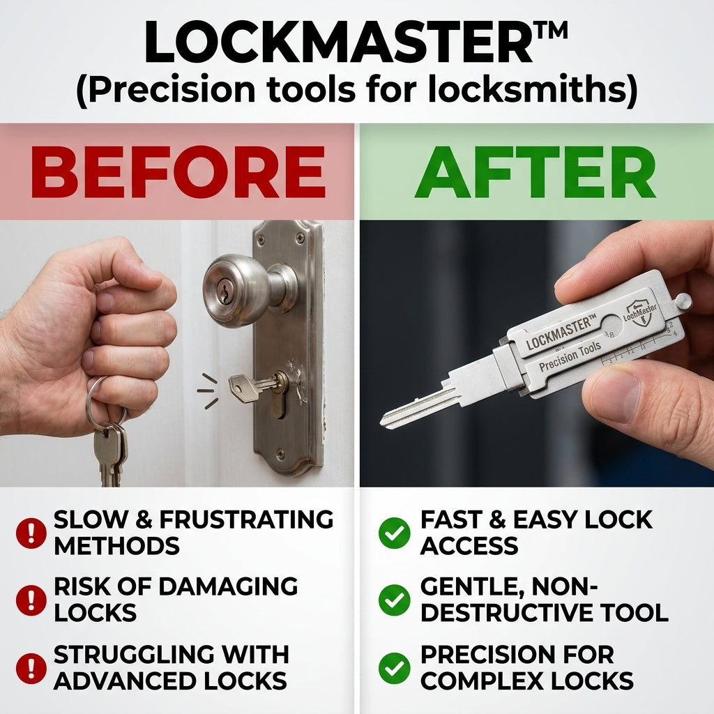 60% OFF TODAY | LockMaster™ - Precision tools for locksmiths