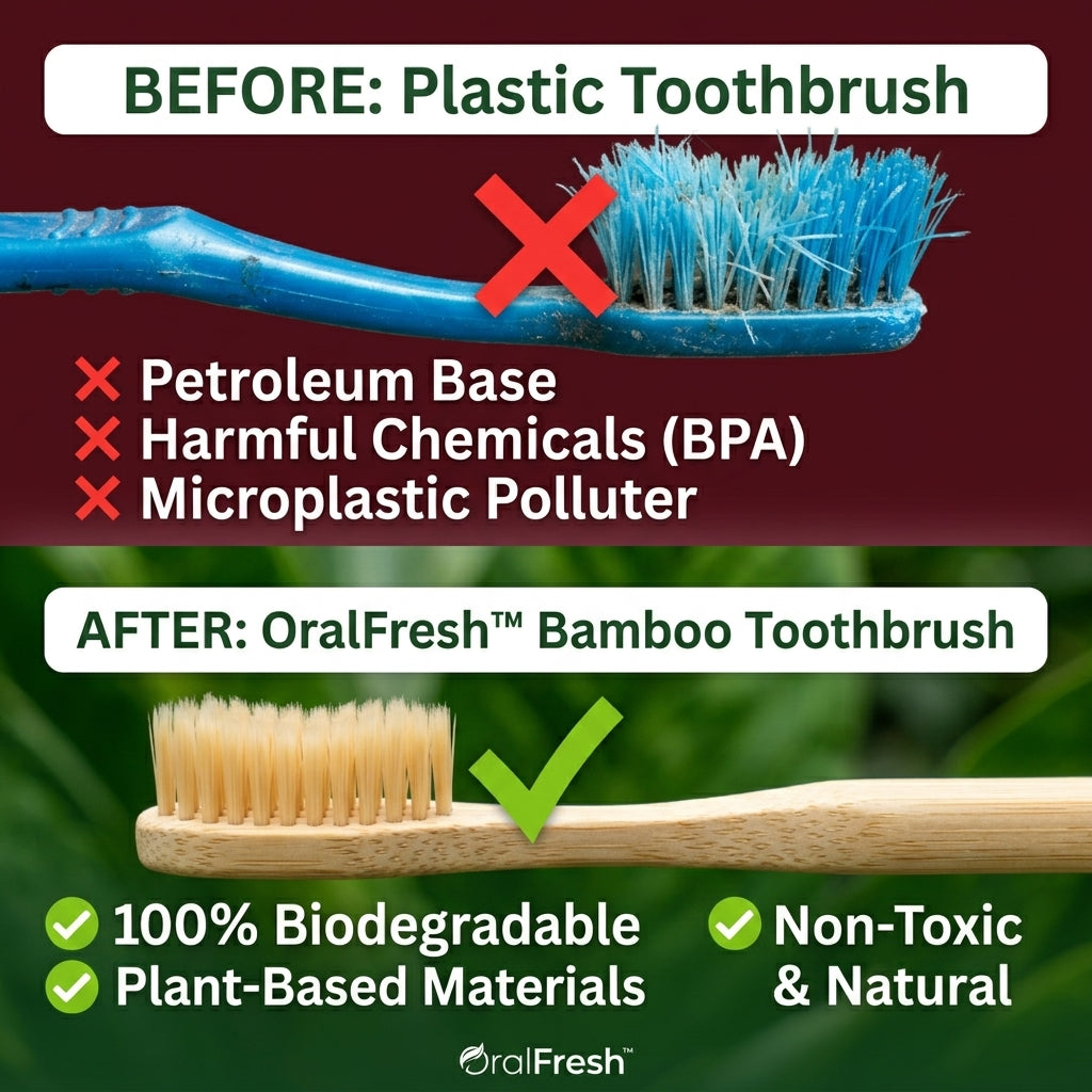 50% OFF TODAY | OralFresh™ - Bamboo Toothbrush