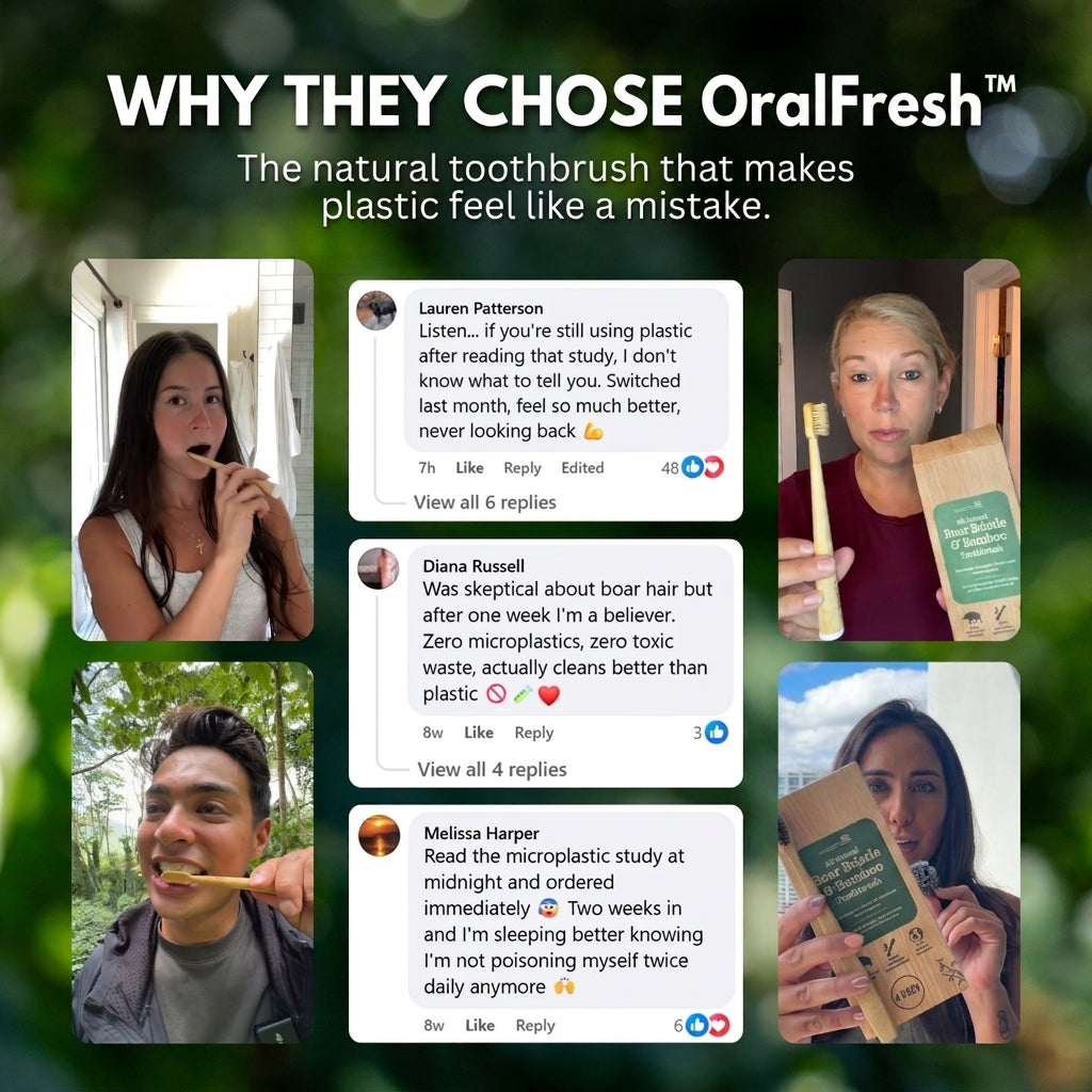 50% OFF TODAY | OralFresh™ - Bamboo Toothbrush