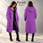50% OFF TODAY | CableChic™ - Long Cable-Knit Cardigan