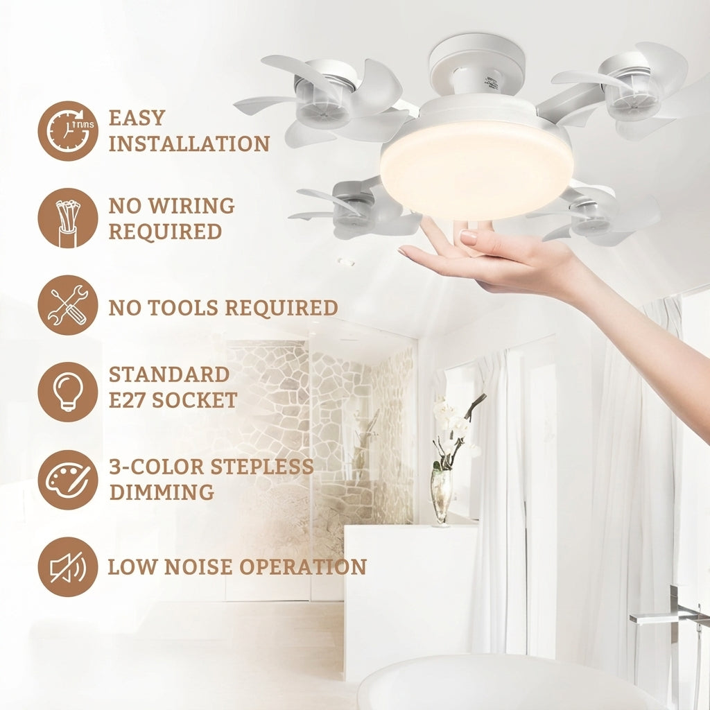 50% OFF TODAY | HoverGlow™ - Keeps you cool and your room well lit!