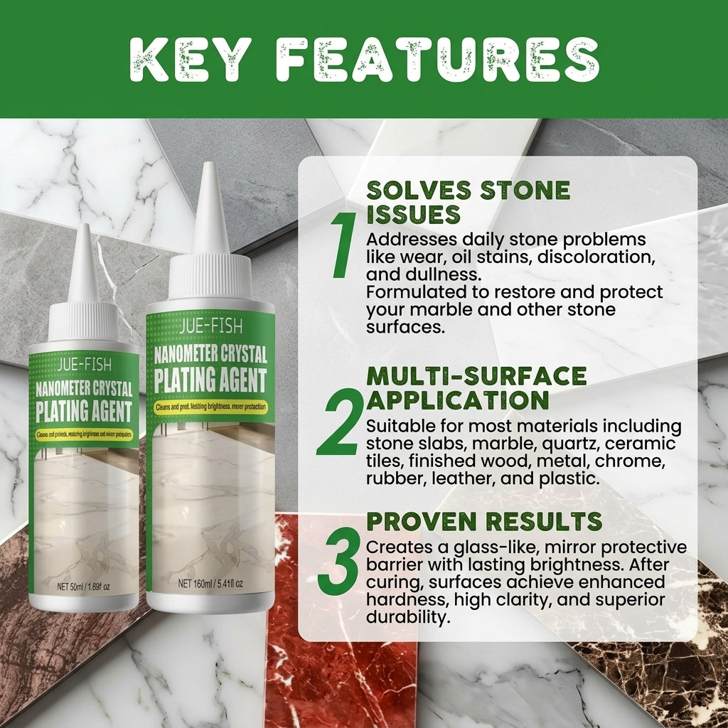 1 + 1 FREE TODAY | SurfaceShine™ - No more dull and worn stone surfaces!