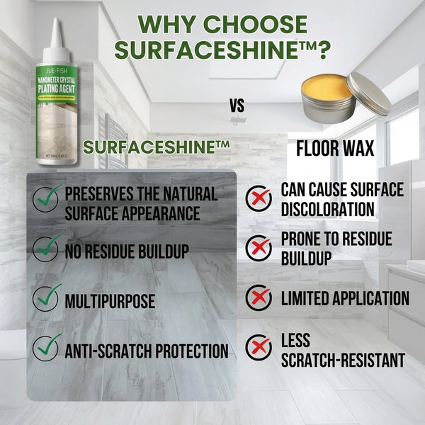 1 + 1 FREE TODAY  SurfaceShine™ - No more dull and worn stone surfaces!