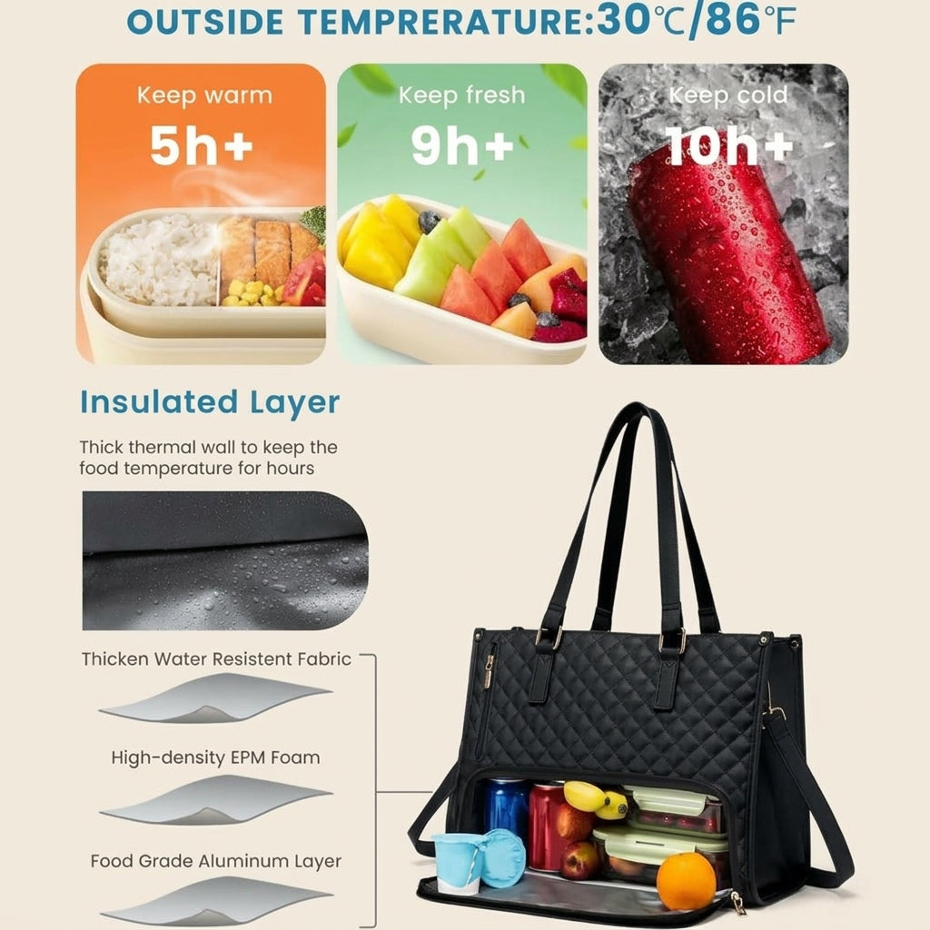 50% OFF TODAY | TotePack™ - Insulated Lunch Tote