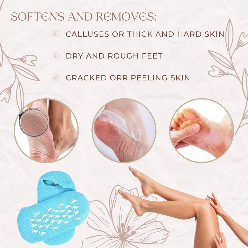 50% OFF TODAY | PurePamper™ - Moisturizing Gel Socks