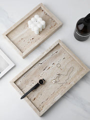 Luxurious Marble Vanity Tray