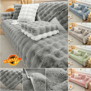 New Rabbit Plush Sofa Covers - Non-slip Universal Sofa Mat