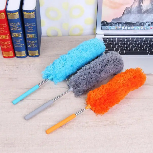 Adjustable Microfiber Dusting Brush