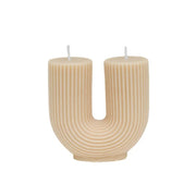 U-Shaped Geometric Scented Candles