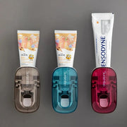 Automatic Toothpaste Dispenser with Toothbrush Holder