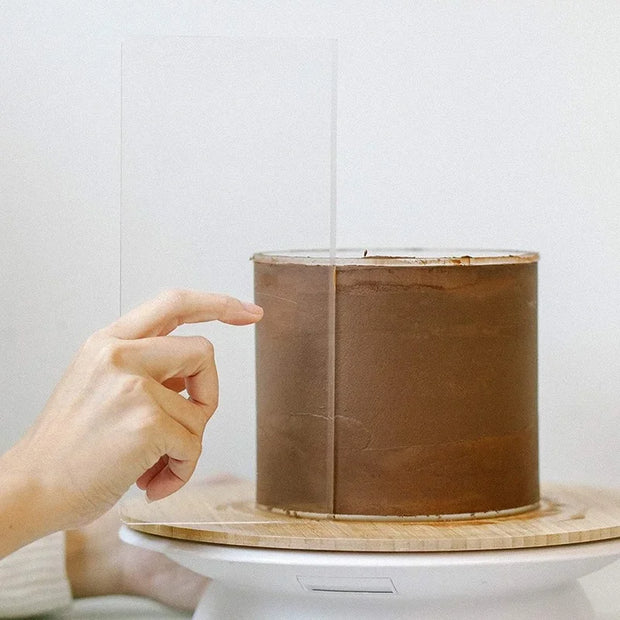 Acrylic Cake Cream Scraper