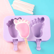 Cartoon Cute Ice Cream Mold with Lid