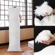 White Anime Body Pillow - High Elasticity 150x50cm