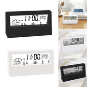 Thermo-Hygrometer Alarm Clock