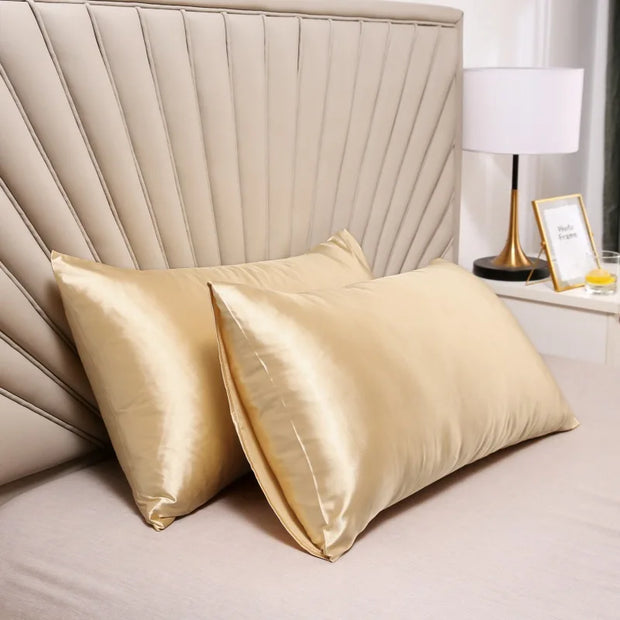 Silky Satin Pillow Cover