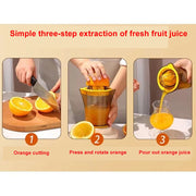 Portable Fruit Juicer Manual Squeezer