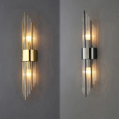 Elegant Gold LED Wall Sconce