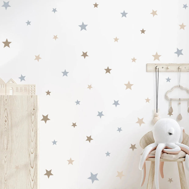 Removable Cartoon Star Wall Stickers