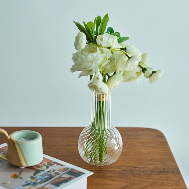 Clear Glass Vase