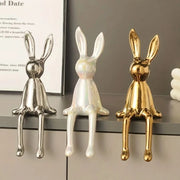 Luxury Ceramic Rabbit Room Ornament