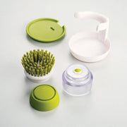 Soap Dispensing Dish Brush with Storage Stand