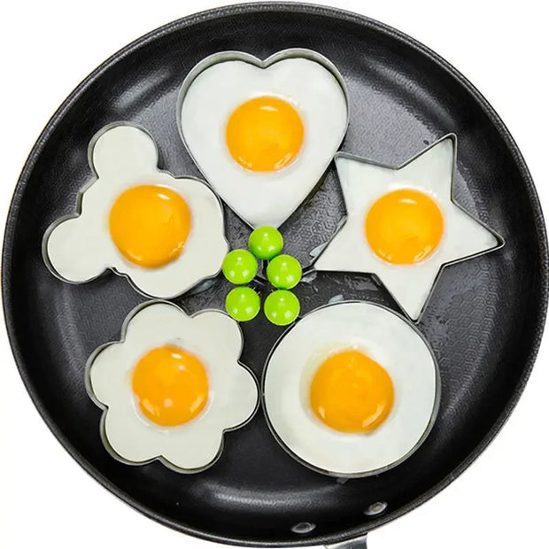 Stainless Steel Egg Pancake Shaper Kitchen Mold