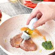Portable Kitchen Oil Bottle with Silicone Brush