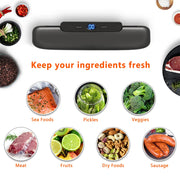 Electric Food Vacuum Sealer Machine And Storage Bags Set