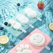 High Quality Silicone Ice Cream Mold with Lid and Sticks