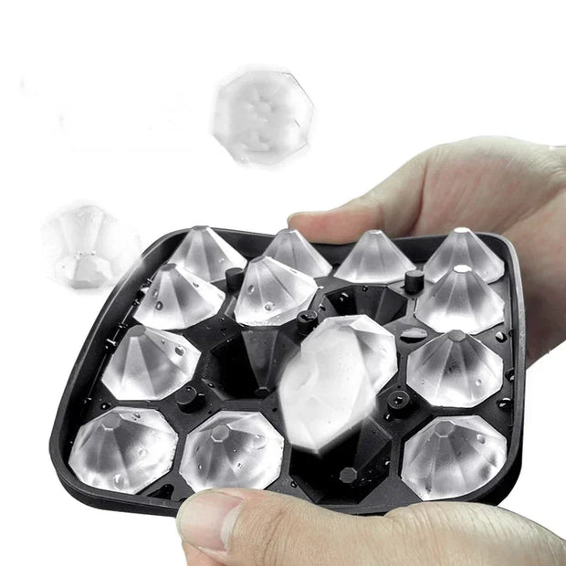 Reusable Diamond Ice Cube Tray