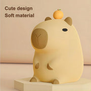 Cartoon Capybara Silicone Night Light