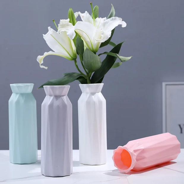 Modern Origami Flower Vase - Nordic Style Home Decor