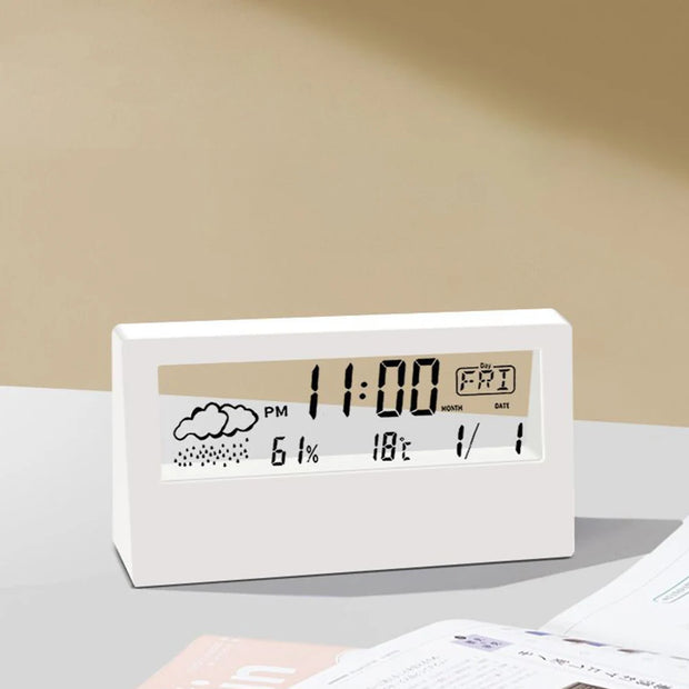 Thermo-Hygrometer Alarm Clock