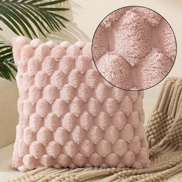 Soft Knit Decorative Pillow Covers