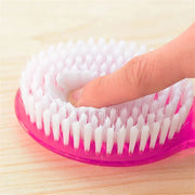 Long Handle Exfoliating Bath Brush - Skin Massager and Scrub