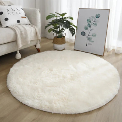 Super Soft Plush Round Rug